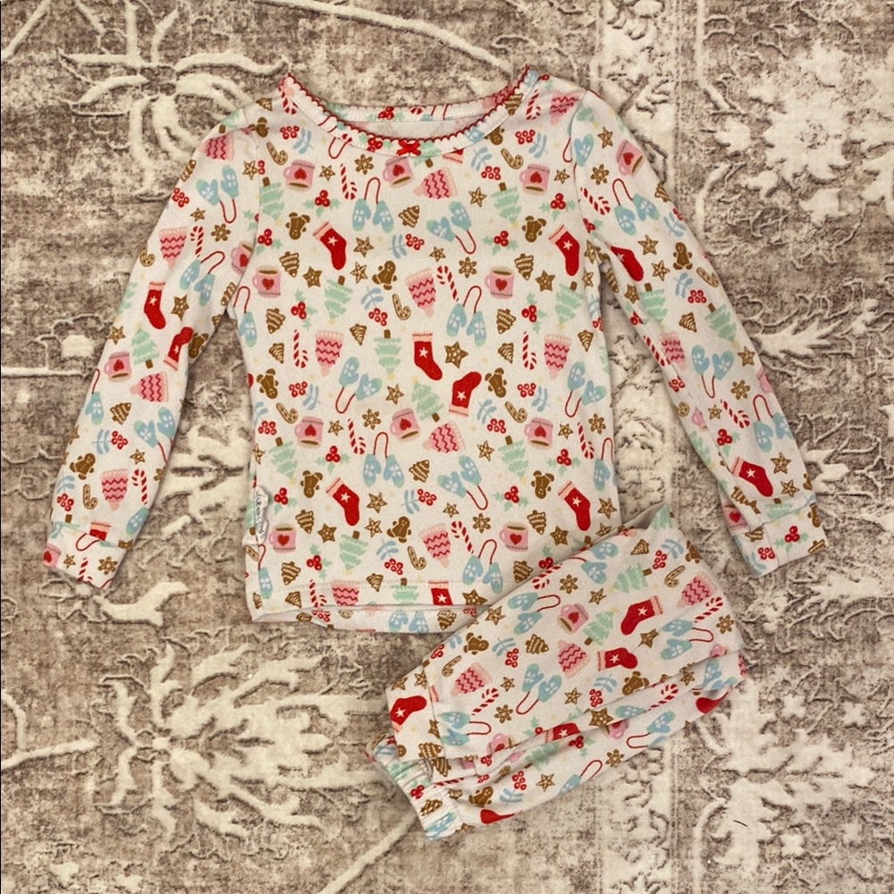 Max & Olivia Cozy Christmas Pajama Set